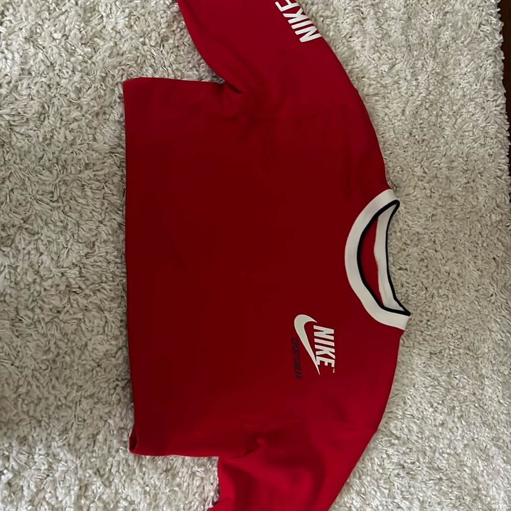 Nike reversible crop sweatshirt
